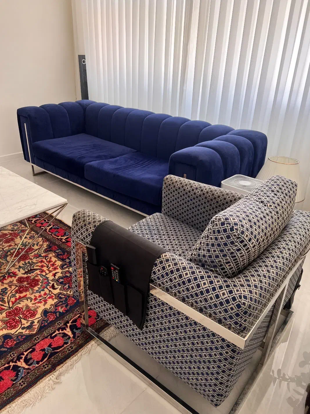 نیم ست مبلمان راحتی|مبلمان خانگی و میز عسلی|اصفهان, بیدآباد|دیوار