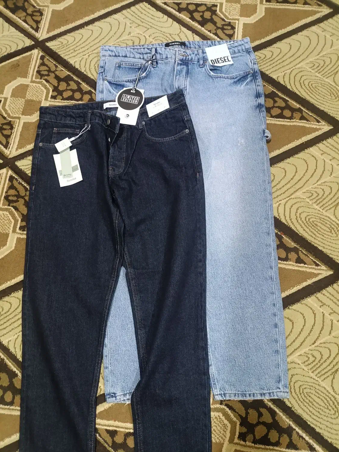 دو عدد شلوار مام فیت|لباس|صائین قلعه, |دیوار