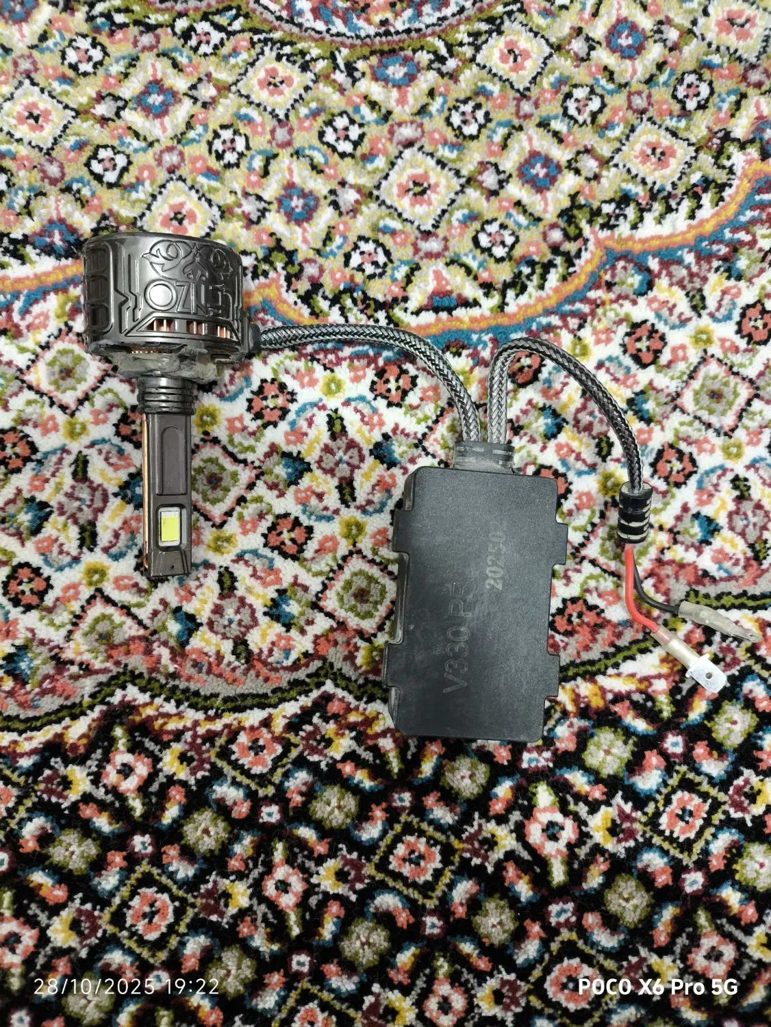 هدلایت برند لنزو V330 PROمعاوضه بالاستیک زیر صفری|قطعات یدکی و لوازم جانبی|زابل, |دیوار