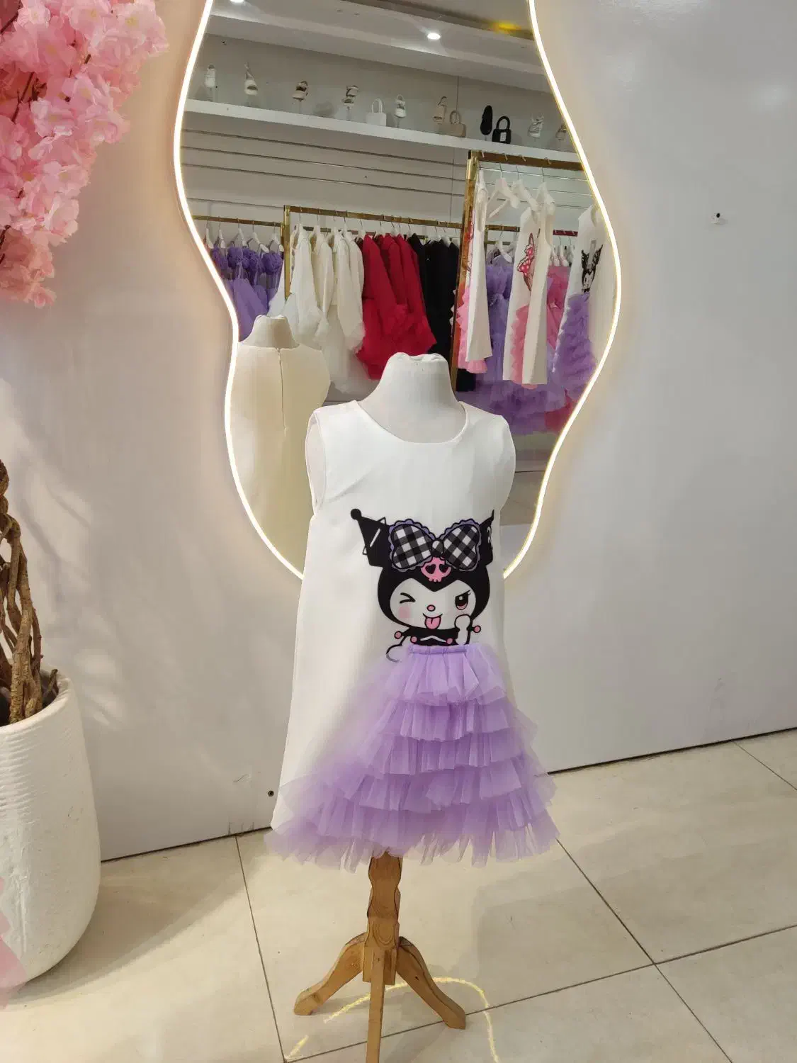 پیراهن شخصیتی لبوبو .کرومی .ملودی|کفش و لباس بچه|همدان, |دیوار