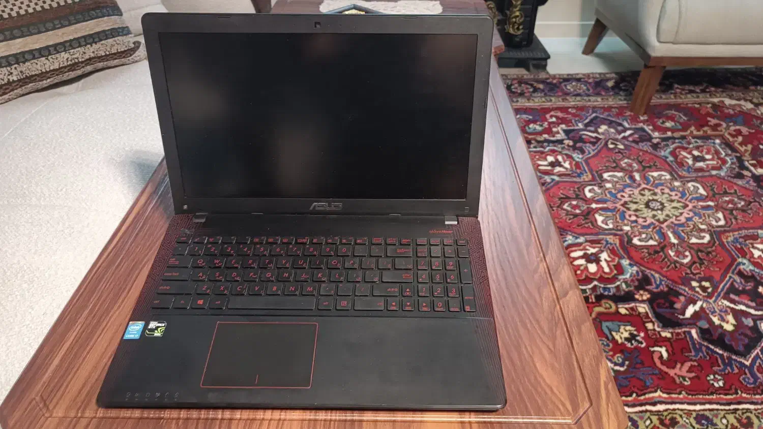 لبتاپ گیمینگ ایسوس i7 معاوضه با ps4|رایانه همراه|تبریز, |دیوار