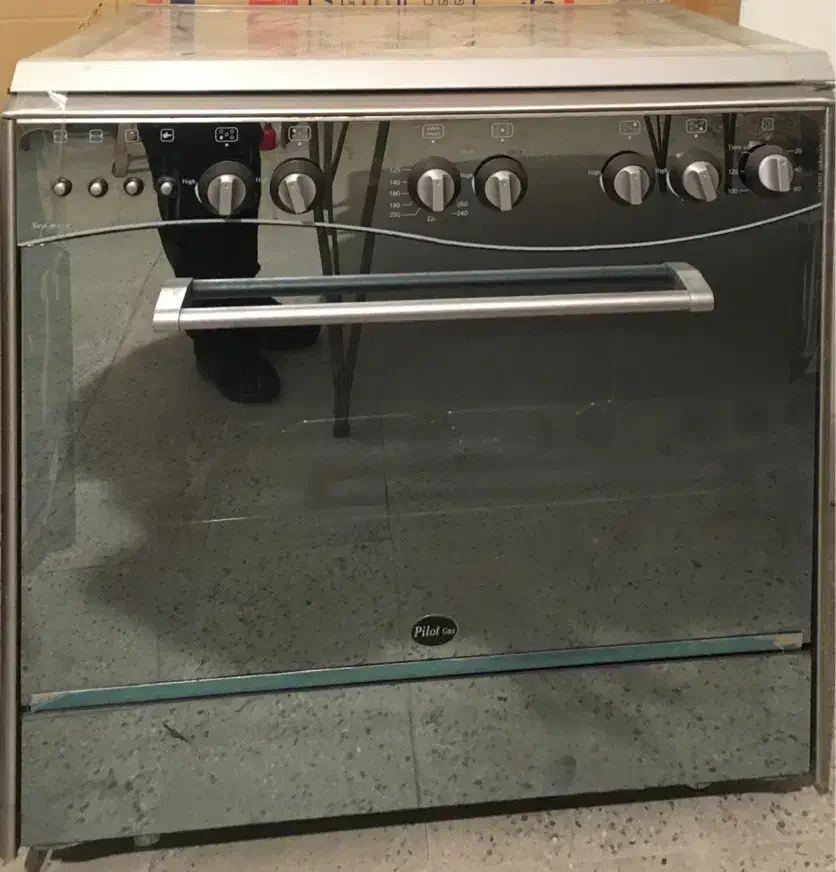 گاز پیلوت ۵ شعله ۳ جوجه گردان نو|اجاق گاز و لوازم برقی پختوپز|بیرجند, |دیوار