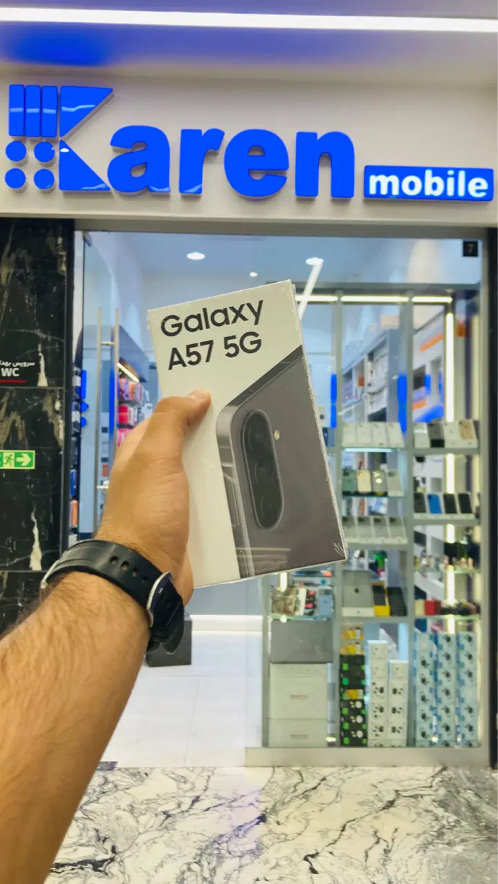 سامسونگ Galaxy A57 5G با حافظه 256 گیگ گارانتی|موبایل|تهران, صادقیه|دیوار