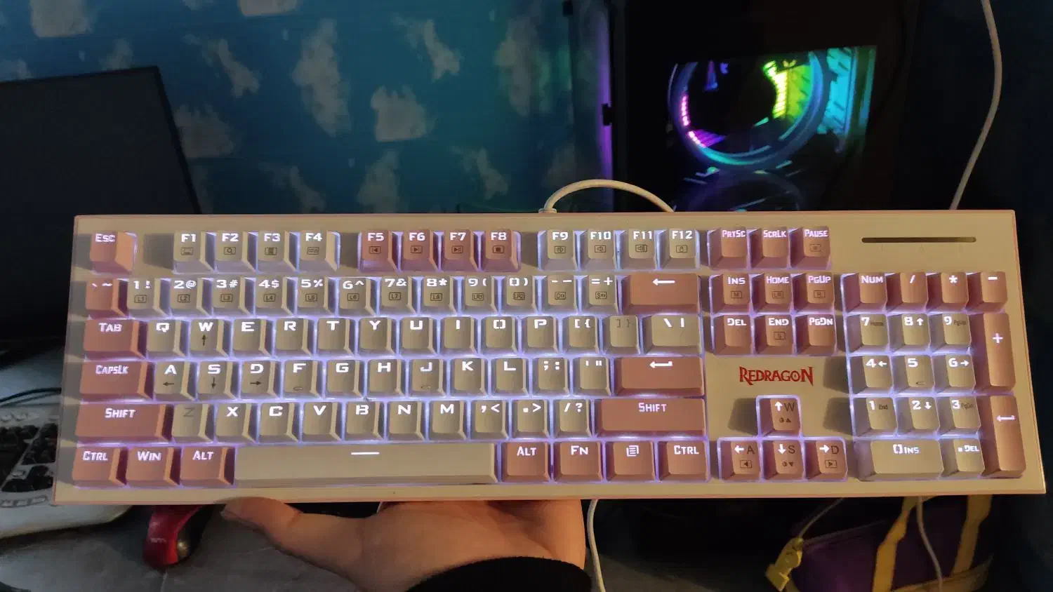 کیبورد گیمینگ ردراگون|قطعات و لوازم جانبی رایانه|گرگان, |دیوار