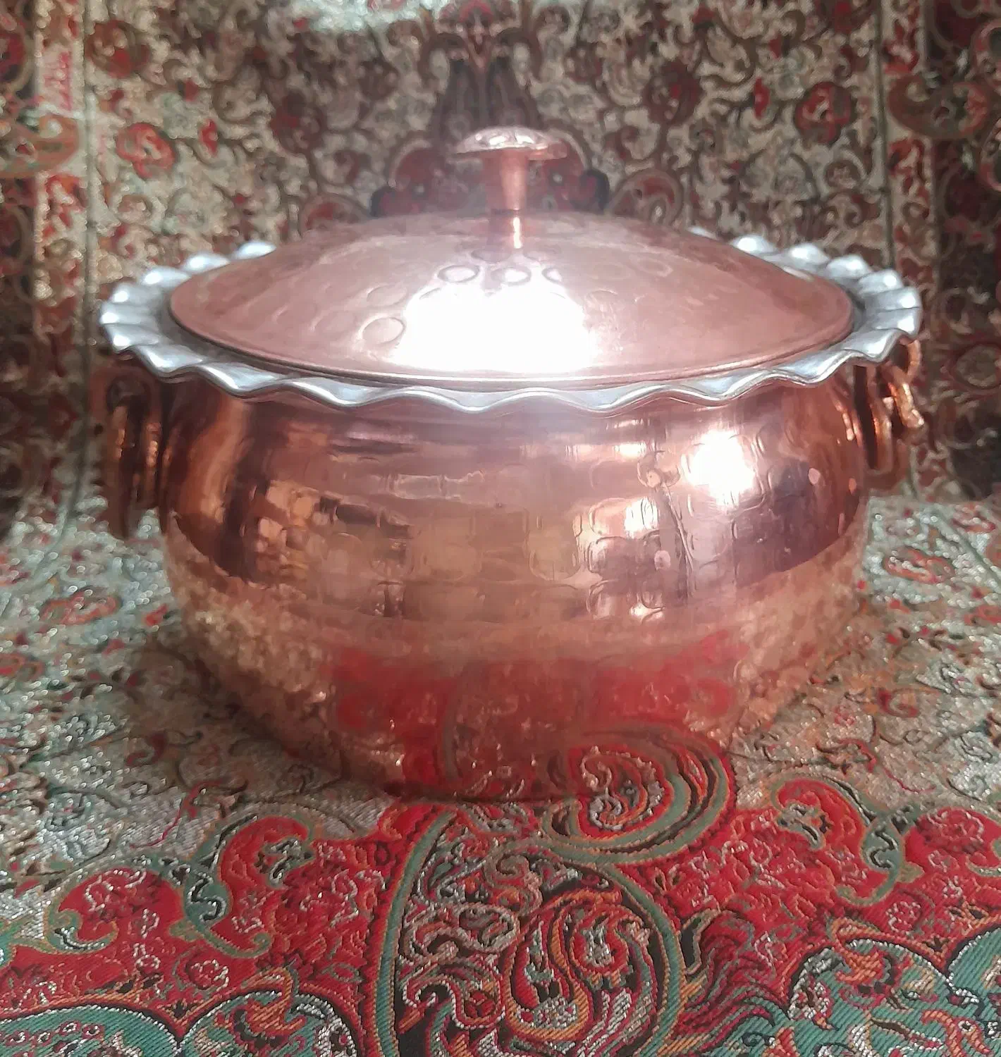 قابلمه مسی|کلکسیون اشیاء عتیقه|اصفهان, ملکشهر|دیوار