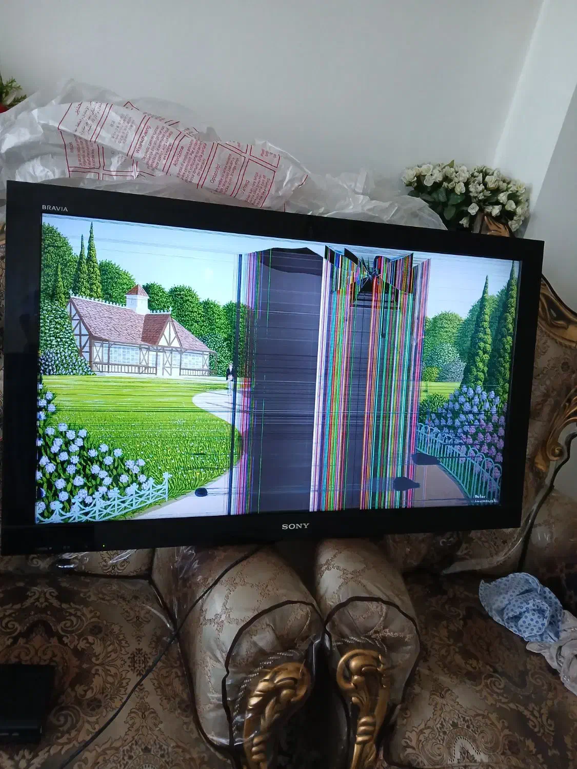 تلویزیون ۴۰ اینچ سونی|تلویزیون و پروژکتور|شهرکرد, |دیوار