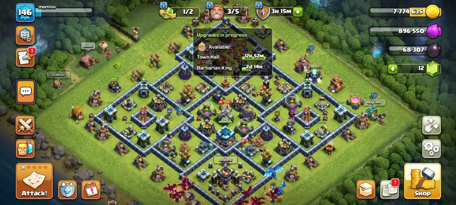 کلش اف کلنز مکس|کنسول، بازی ویدئویی و آنلاین|اسلام‌شهر, شهرک احمدیه|دیوار