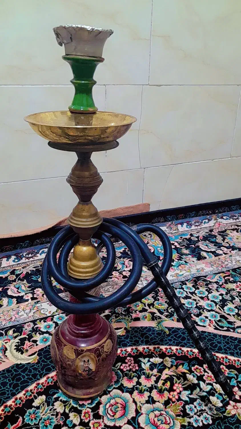 قلیان برنجی|کلکسیون و سرگرمی|اسلامشهر, شهرک امام حسین (میان آباد)|دیوار