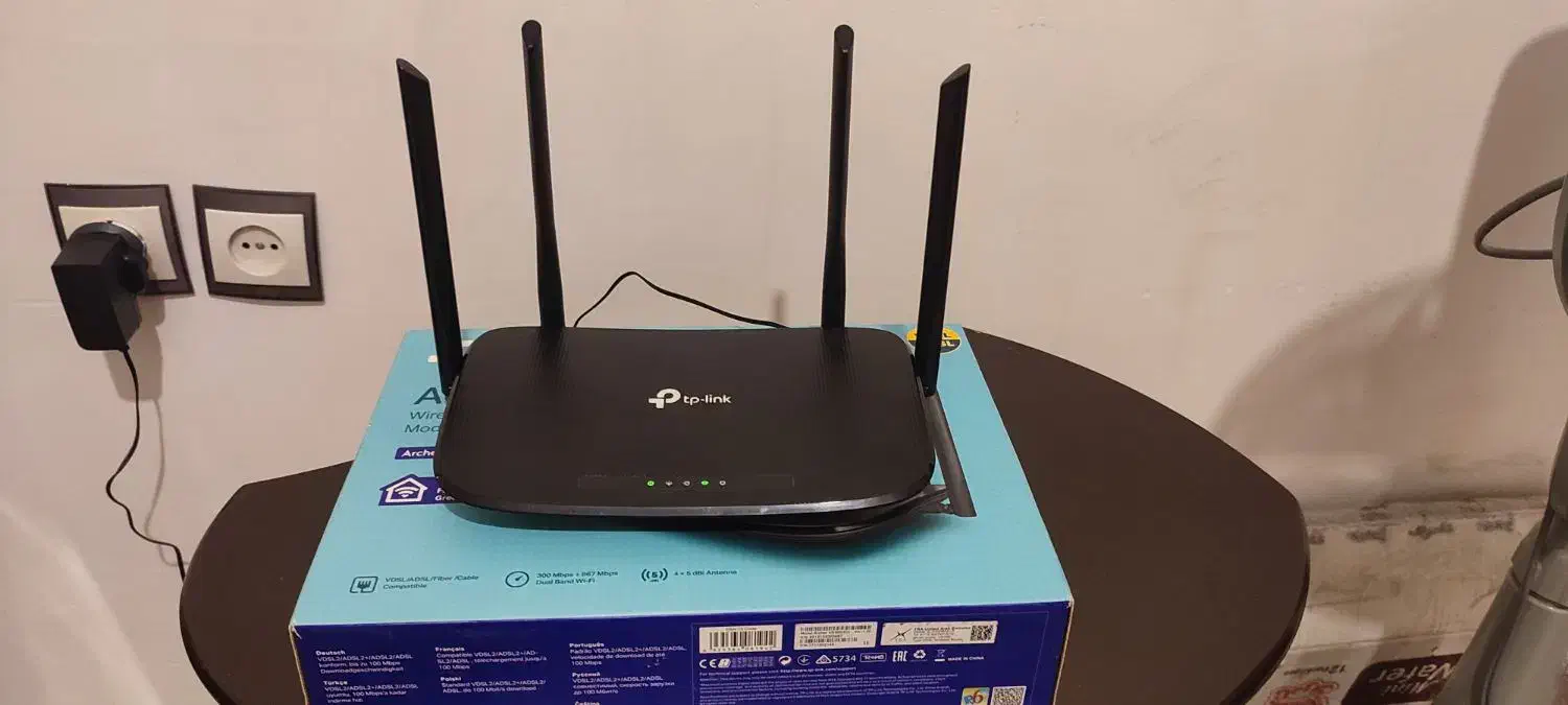 مودم روتر ADSL|مودم و تجهیزات شبکه|چالوس, |دیوار