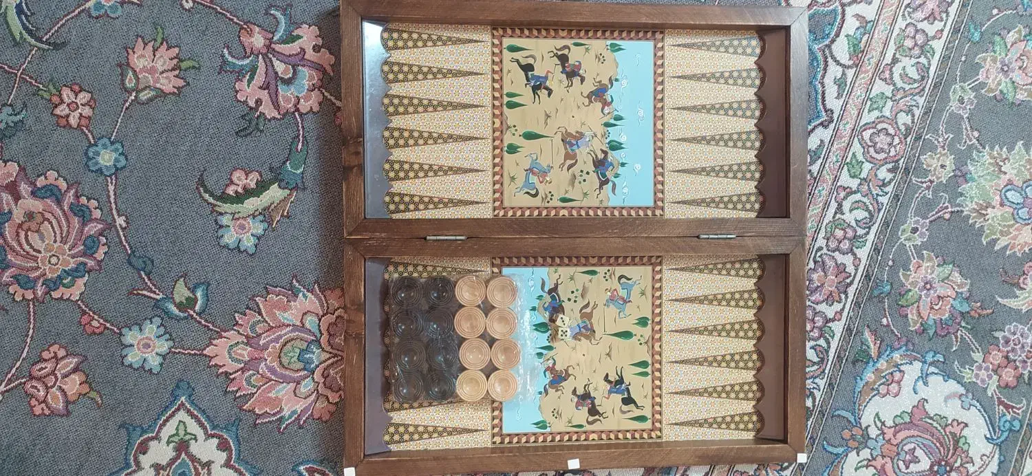 تخته نرد و شطرنج اصلی نو چوب گردو|کلکسیون و سرگرمی|تهران, اسفندیاری|دیوار