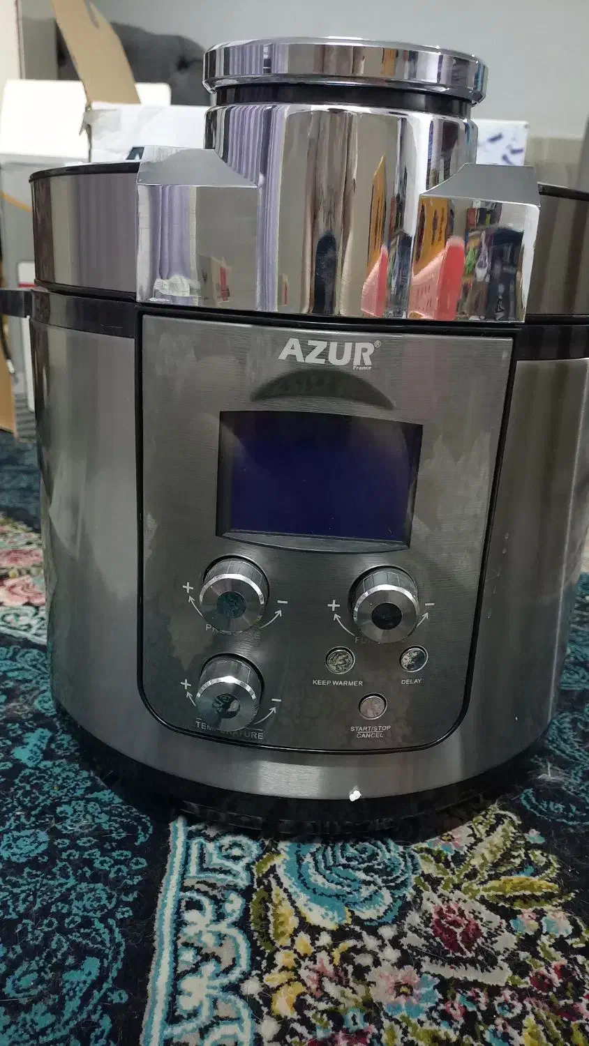 مولتی کوکر آزور|اجاق گاز و لوازم برقی پخت‌وپز|قم, شهرک امام حسن|دیوار