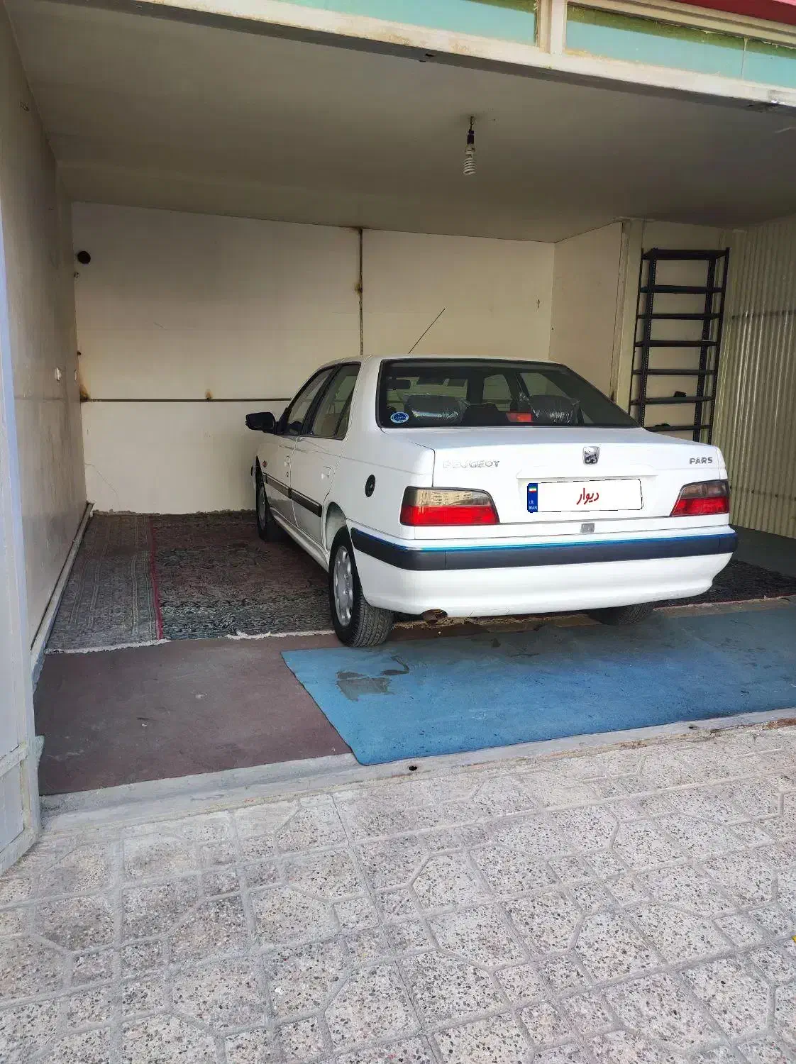 پژو پارس دوگانه شرکتی بیرنگ مدل۹۱|خودرو سواری و وانت|گلستان (تهران), |دیوار