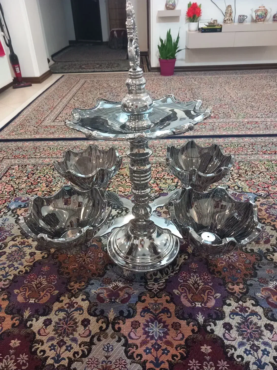 فروش آجیل خوری وشیرینی خوری طرح لوستری زیبا|ظروف سرو و پذیرایی|لاهیجان, یوسف آباد|دیوار