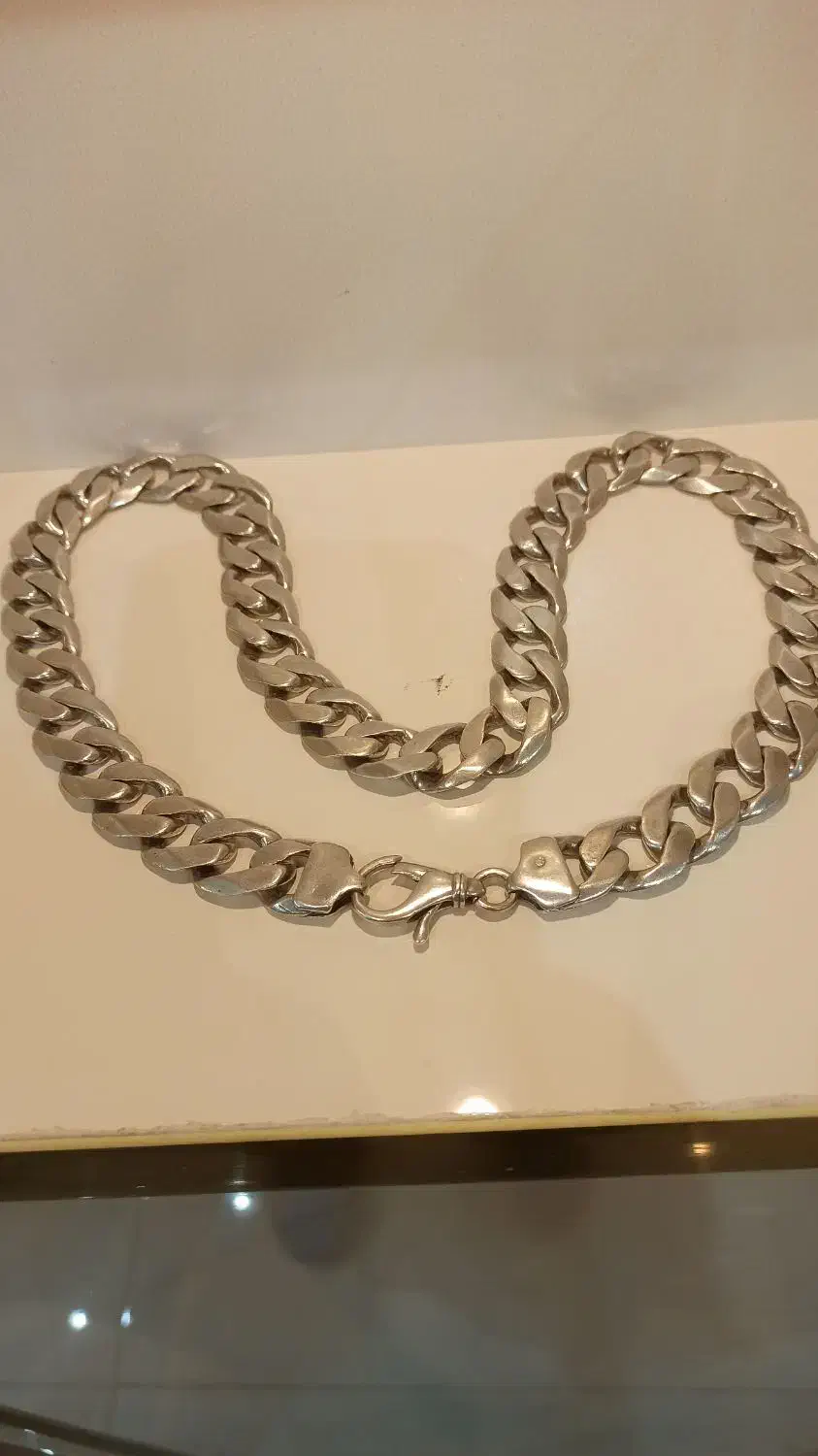 گردنبند نقره مردانه کارتیر|جواهرات|خرمآباد, |دیوار