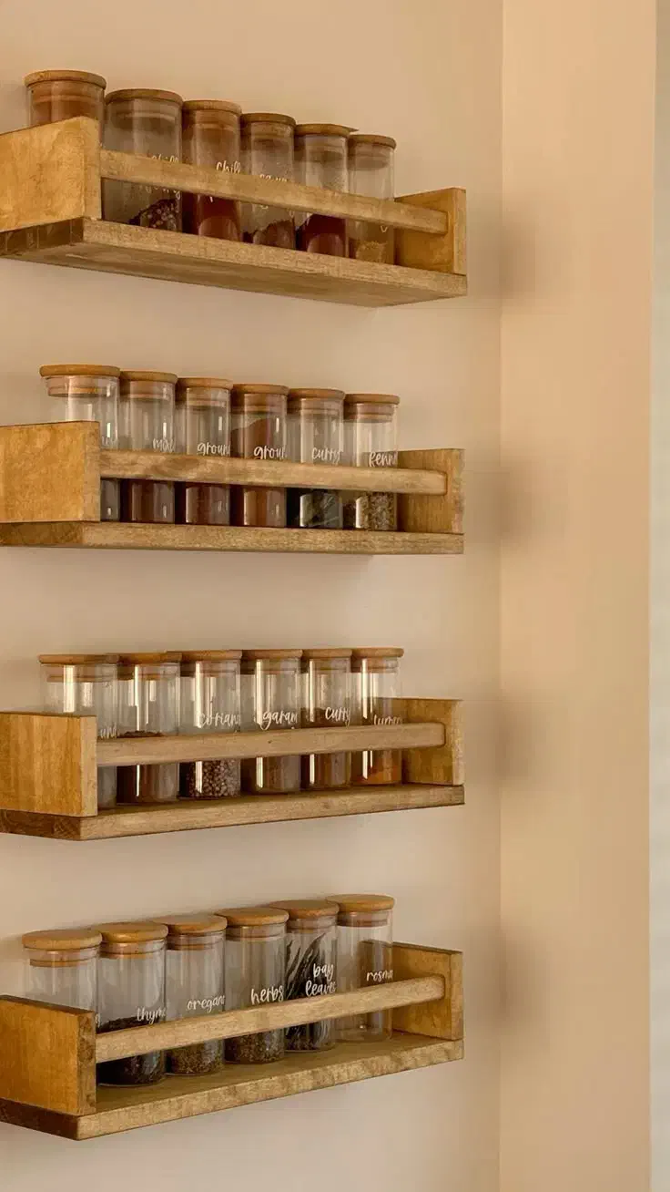 شلف جا ادویه دیواری|کتابخانه، شلف، قفسه‌های دیواری|پاکدشت, پاکدشت (مامازند)|دیوار