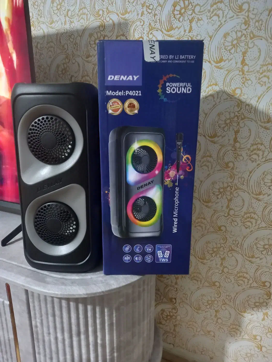 اسپیکر|سیستم صوتی خانگی|نیشابور, گنبد سبز|دیوار