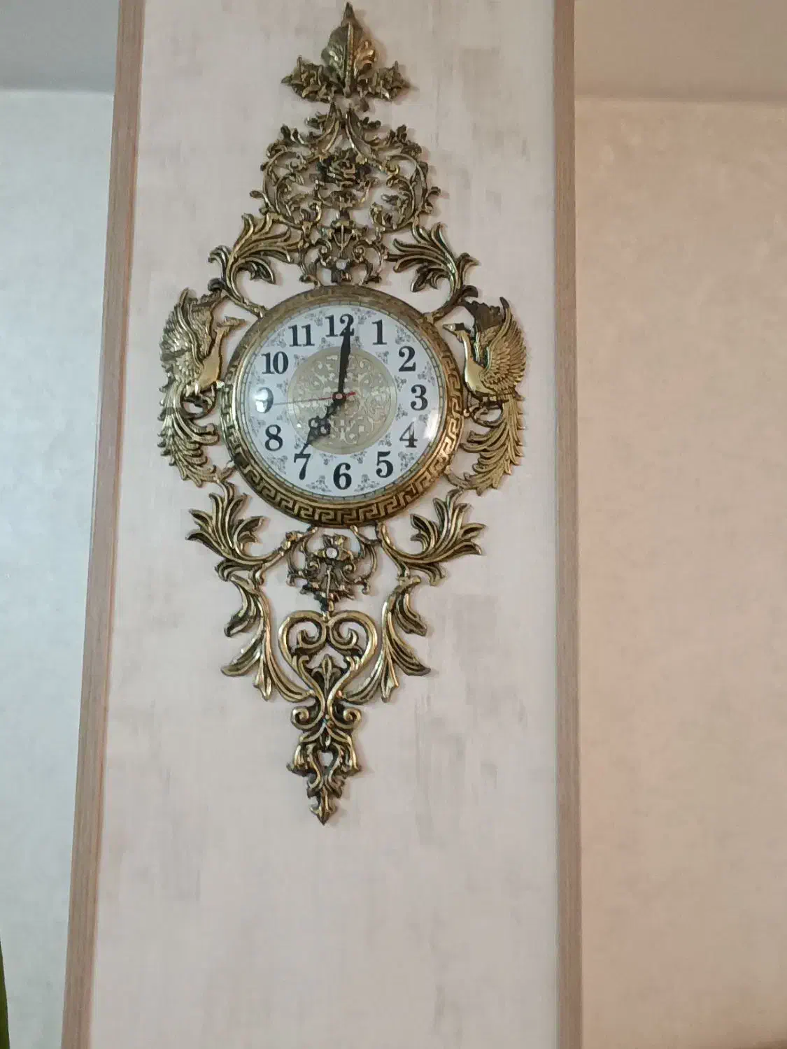 ساعت دیواری برنز و میز تلفن برنز|میز تلفن|کرج, کمال‌شهر|دیوار