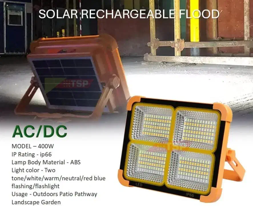 پروژکتور خورشیدی همراه با پاوربانک|لامپ و چراغ|بندر گناوه, |دیوار
