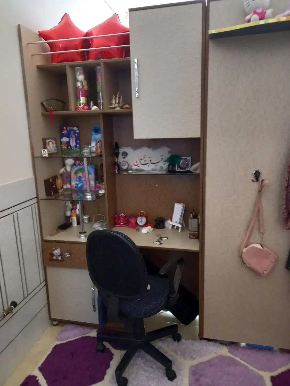 کابینت ام دی اف و کمد|جاکفشی، کمد، دراور|خمینی‌شهر, |دیوار