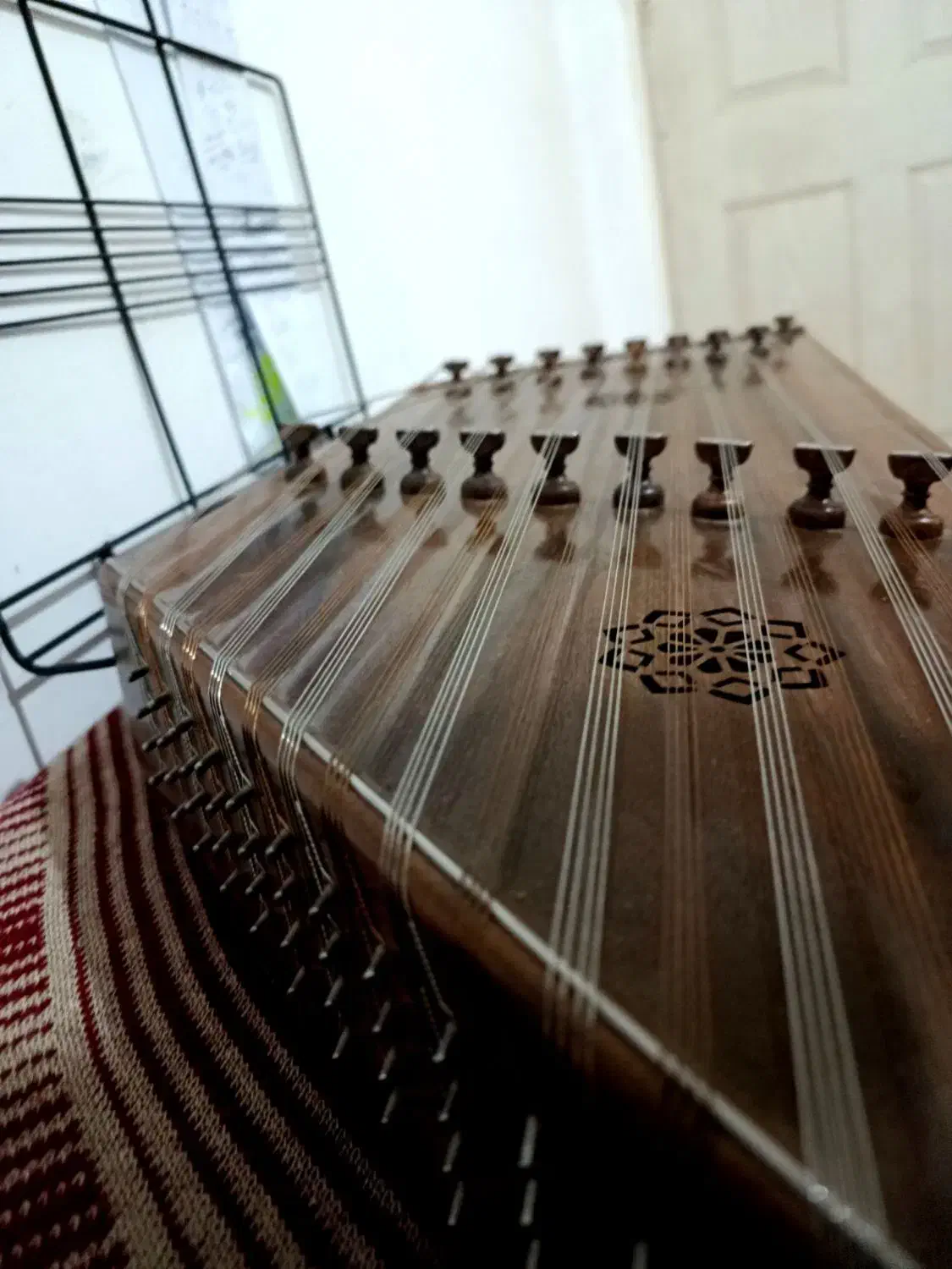 سنتور آفاقی مدل طلایی|سازهای سنتی|هشتگرد, شهرک ایران خودرو|دیوار