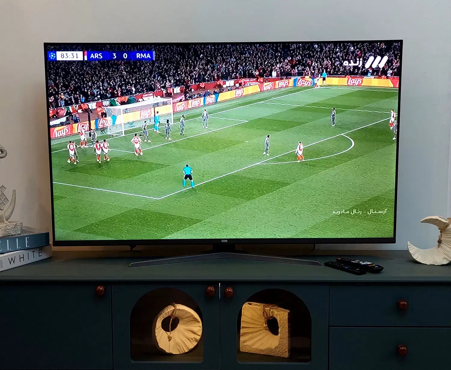 تلویزیون سام ۵۵ اینچ|تلویزیون و پروژکتور|گرمدره, |دیوار