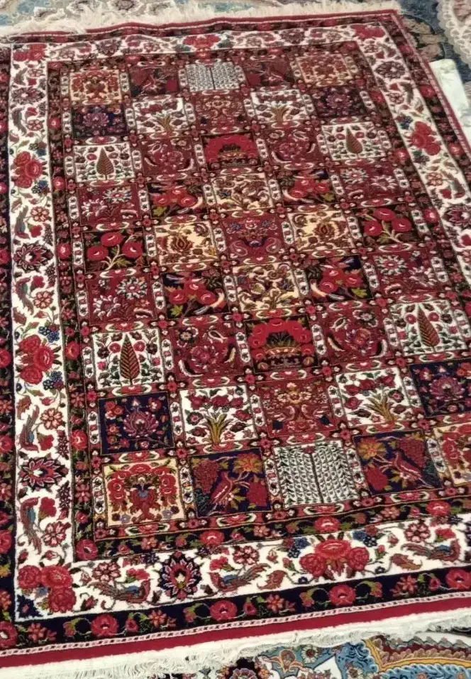 قالی دستباف|فرش|لاران, |دیوار