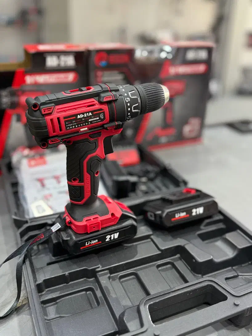 دریل شارژی ۲۱ ولت فوق صنعتی ادون 21A|ماشین‌آلات صنعتی|کرج, ساسانی (قلمستان)|دیوار