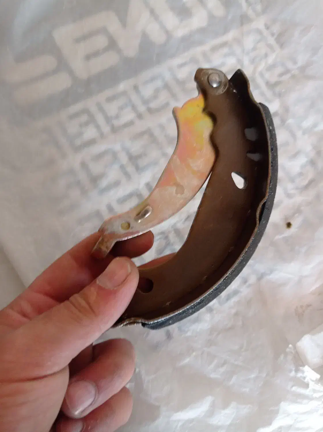 لنت عقب وطبق206تیپ2|قطعات یدکی و لوازم جانبی|ملارد, |دیوار