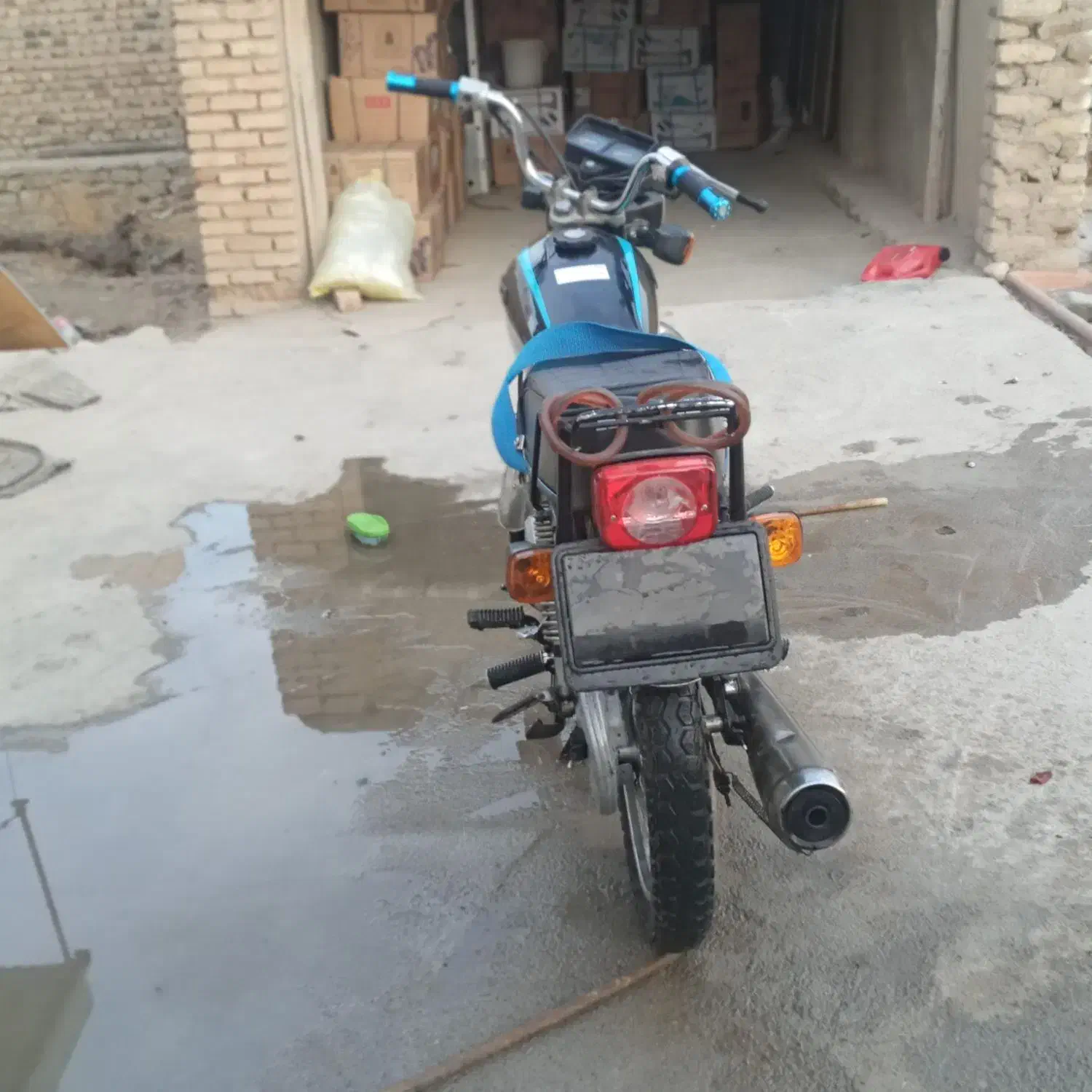 موتور ۱۲۵ عروسک|موتورسیکلت|لالجین, |دیوار