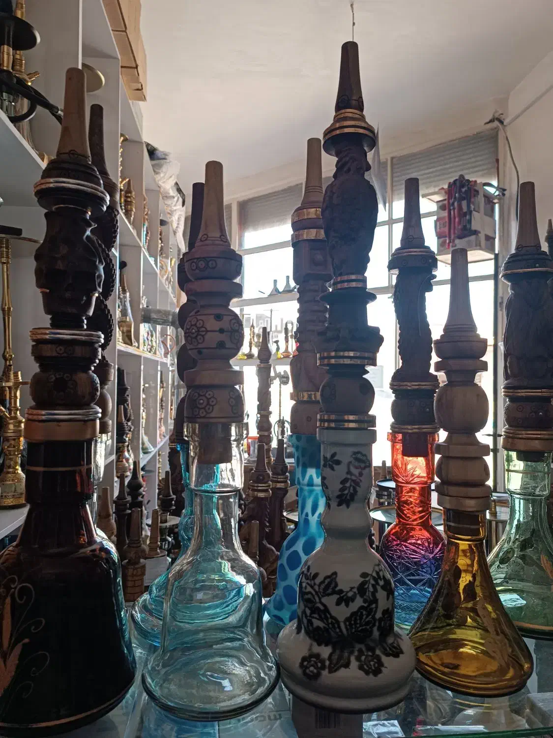 انواع قلیان و لوازم جانبی موجود|زیورآلات و اکسسوری|خرمدره, |دیوار