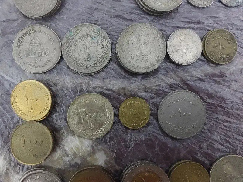 سکه قدیمی|کلکسیون سکه، تمبر، اسکناس|آزادشهر, |دیوار