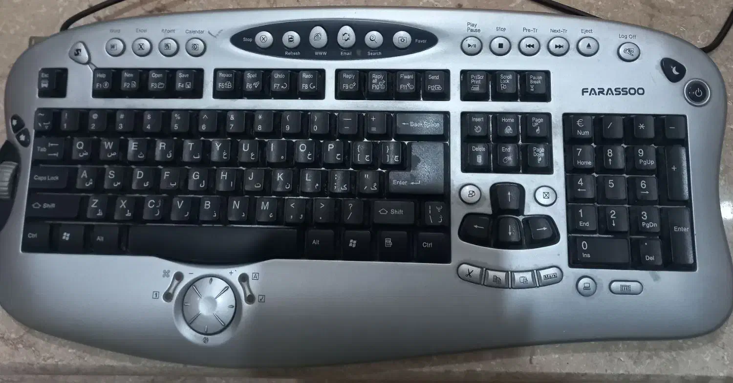 کیبوردفراسودرحدنو|قطعات و لوازم جانبی رایانه|قزوین, |دیوار