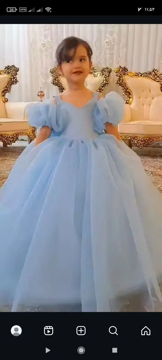 لباس عروس فقط و فقط ۸۰۰|کفش و لباس بچه|بهبهان, |دیوار