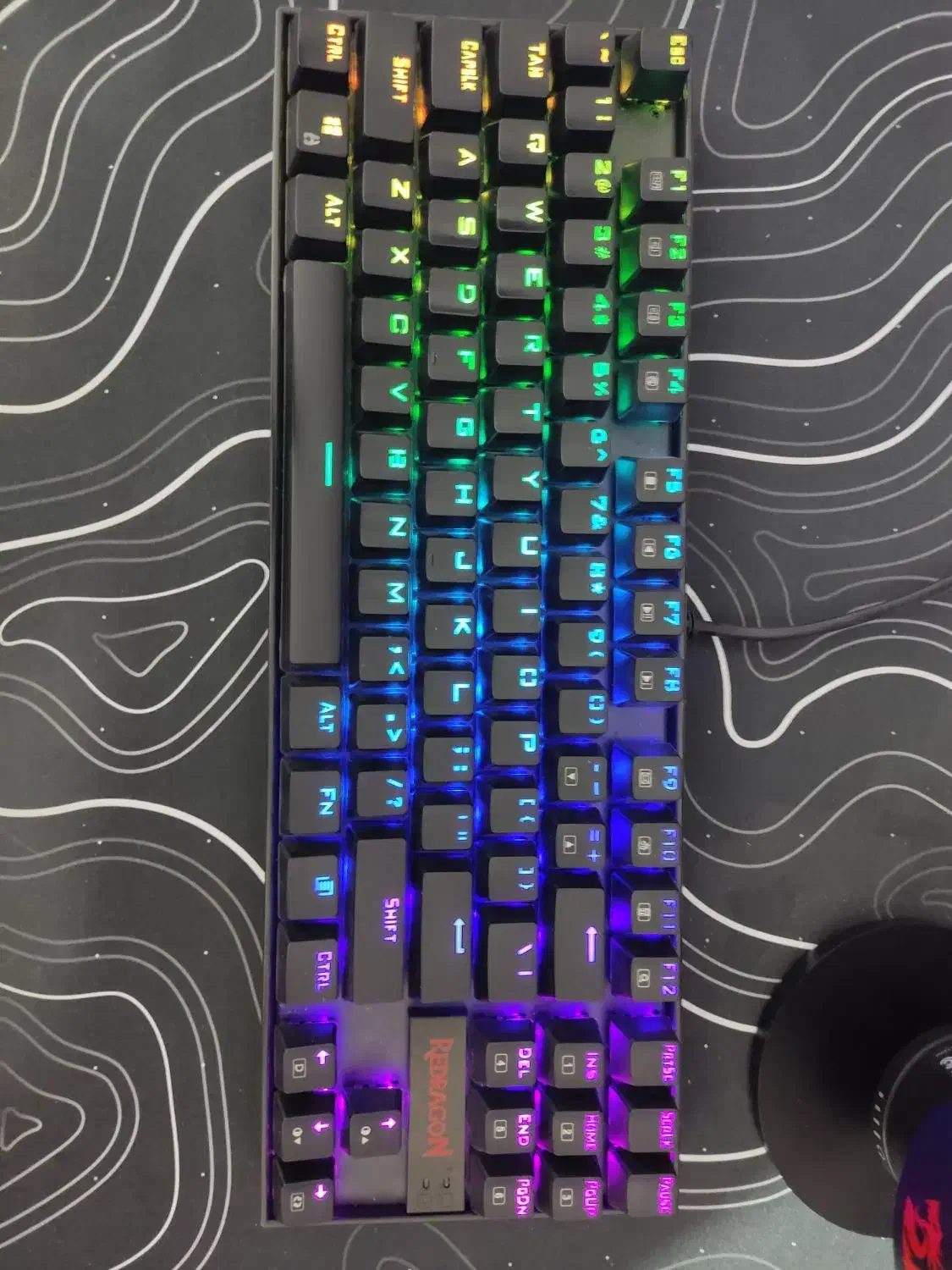 کیبورد گیمینگ ردراگون مدل k552 rgb سوییچ آبی|قطعات و لوازم جانبی رایانه|تهران, نازی‌آباد|دیوار