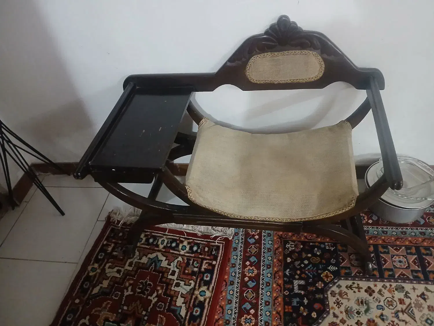 میز تلفن چوبی کشو دار|میز تلفن|مراغه, |دیوار