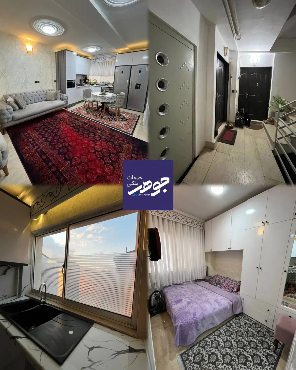 48 متری خوش نقشه لوکس/ قابل معاوضه|فروش آپارتمان|آستانه اشرفیه, |دیوار