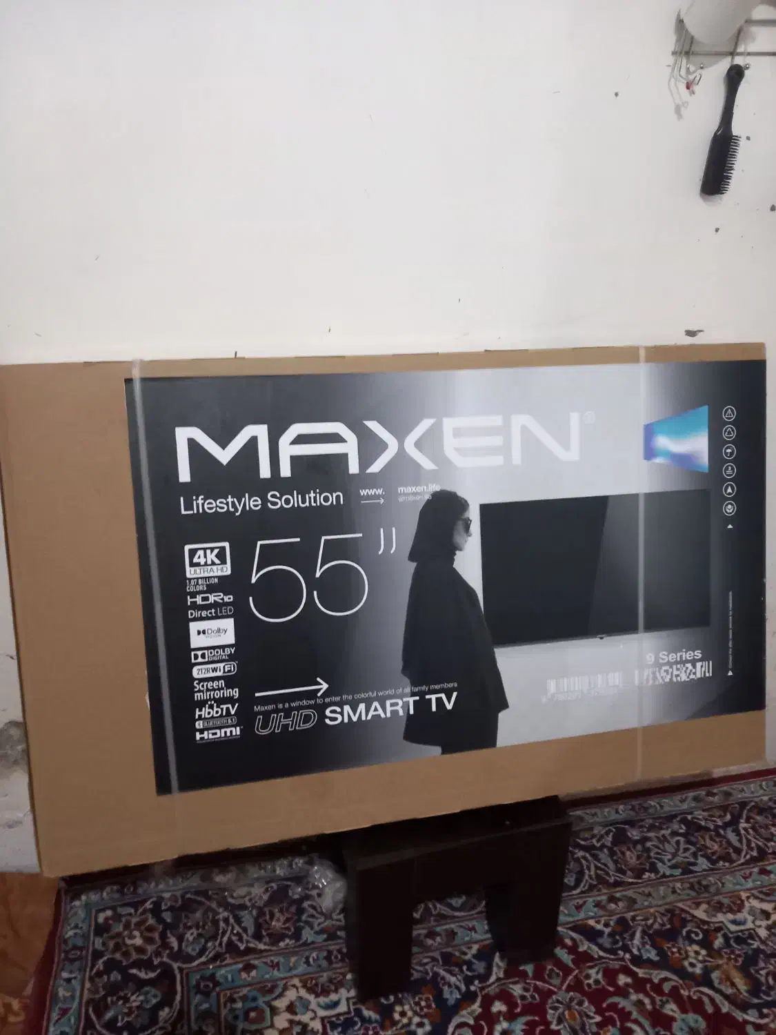 تلویزیون ال ای دی ۵۵مکسن هوشمند فورکی|تلویزیون و پروژکتور|مشهد, شهید معقول|دیوار