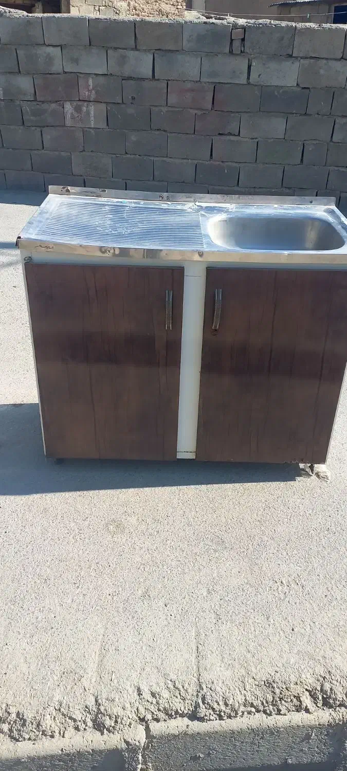 کابینت زیره ظرف شویی با اب چکان سالم سالم|مصالح و تجهیزات ساختمان|دورود, |دیوار