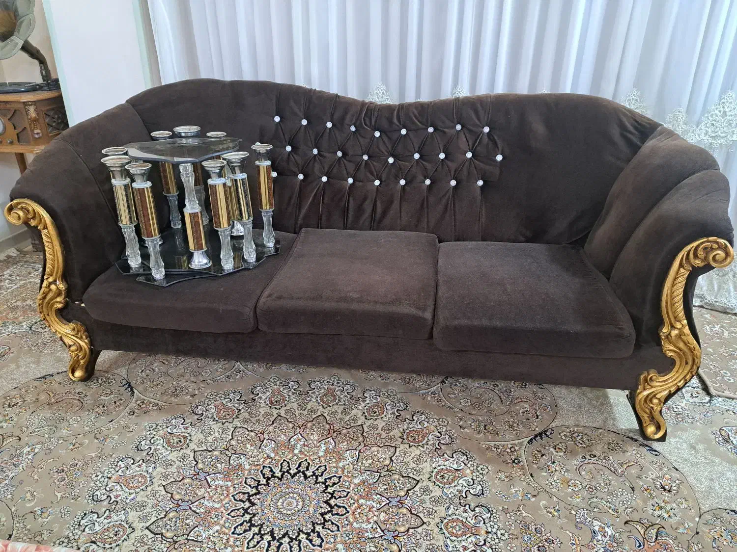 مبلمان راحتی سالم و قابل استفاده منزل.باغ.مغازه|مبلمان خانگی و میز عسلی|اصفهان, قهجاورستان|دیوار