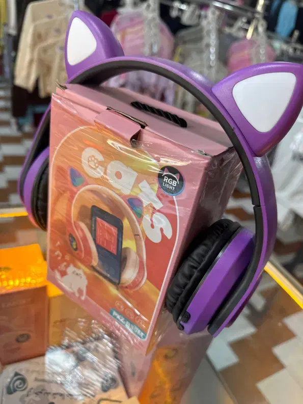 هدفون گربه ای بلوتوثی|لوازم جانبی موبایل و تبلت|تبریز, |دیوار