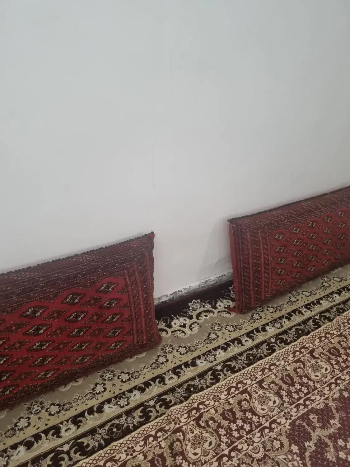 پشتی دستبافت 3 جفت|پشتی|زاهدان, |دیوار