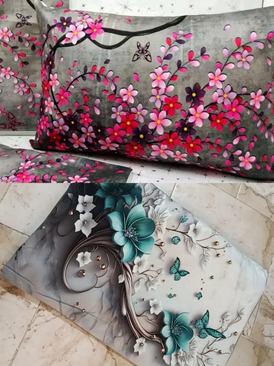 روبالشتی های سه بعدی|رختخواب، بالش، پتو|فسا, |دیوار