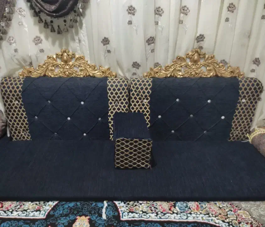 مبل خلیجی|مبلمان خانگی و میز عسلی|اهواز, کمپلو شمالی|دیوار