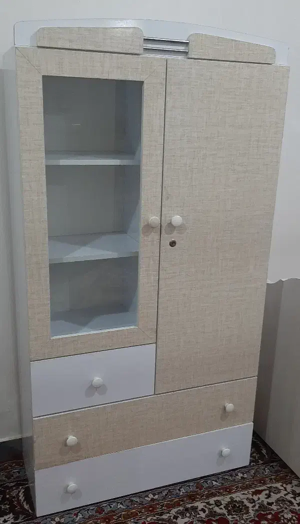 سرویس خواب کودک مناسب تا ۳سال|تخت و صندلی بچه|اندیمشک, |دیوار