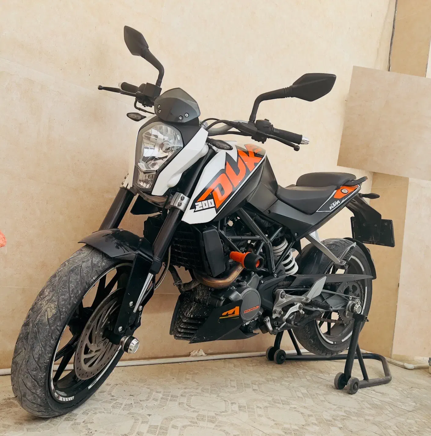 کی تی ام دوک 200 وارداتی|موتورسیکلت|بندرعباس, |دیوار