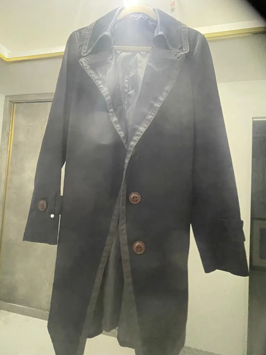 بارانی کاملا نو لارا سایز ۳۶ تا ۴۰ اندازه میشه|لباس|تبریز, |دیوار