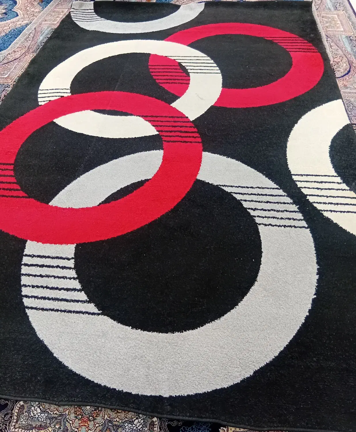 گلیم فرش 6 متری|گلیم، جاجیم، گبه|قروه, |دیوار