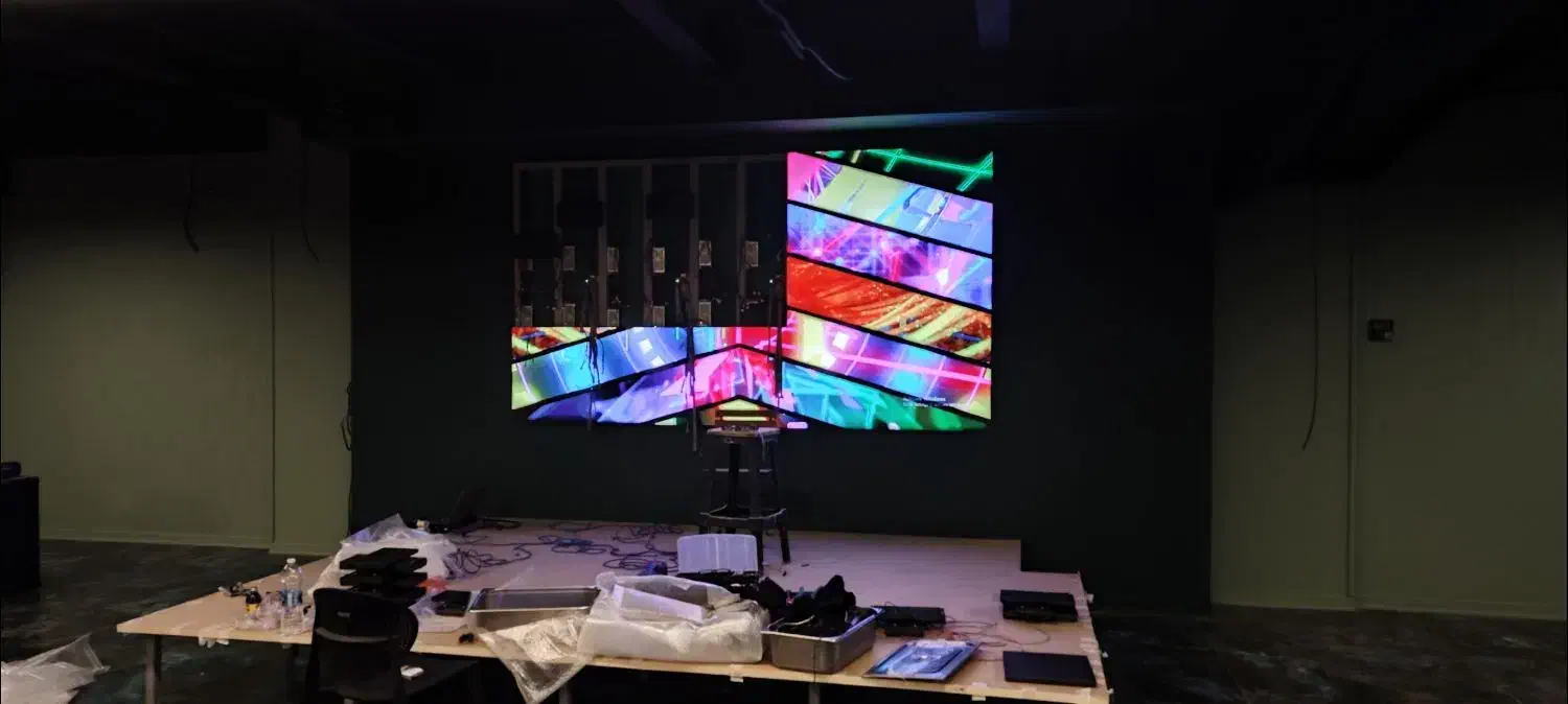 ویدئو وال و نمایشگر شهری|تلویزیون و پروژکتور|کیش, |دیوار