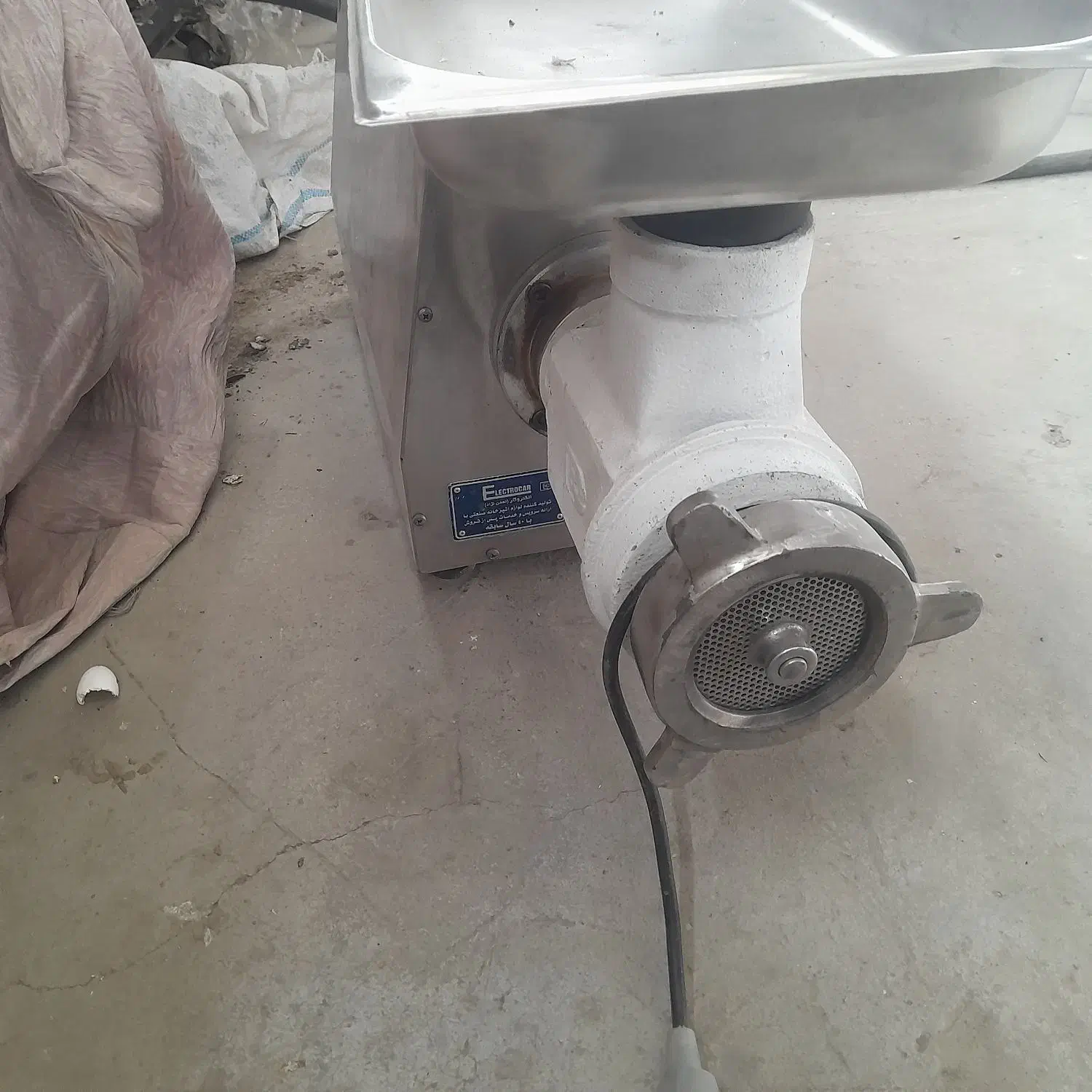 چرخ گوشت رومیزی گیربکسی الکتروکار|خردکن، آسیاب، غذاساز|شیراز, شهرک صنعتی شیراز|دیوار