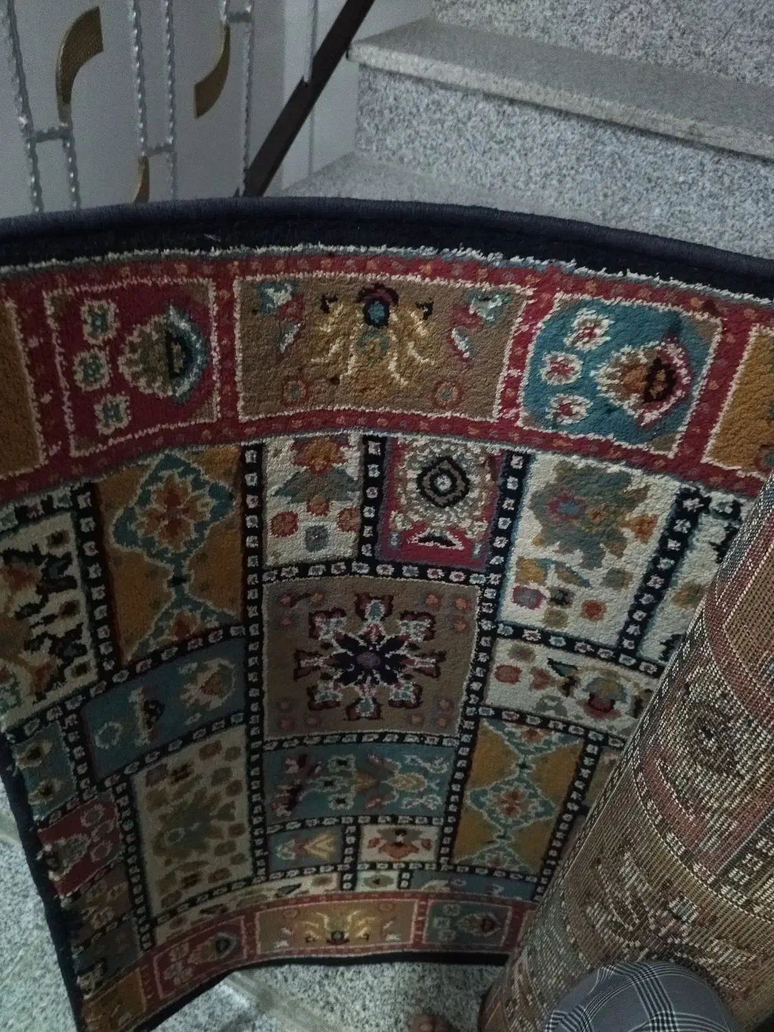 گلیم کناره|گلیم، جاجیم، گبه|همدان, |دیوار